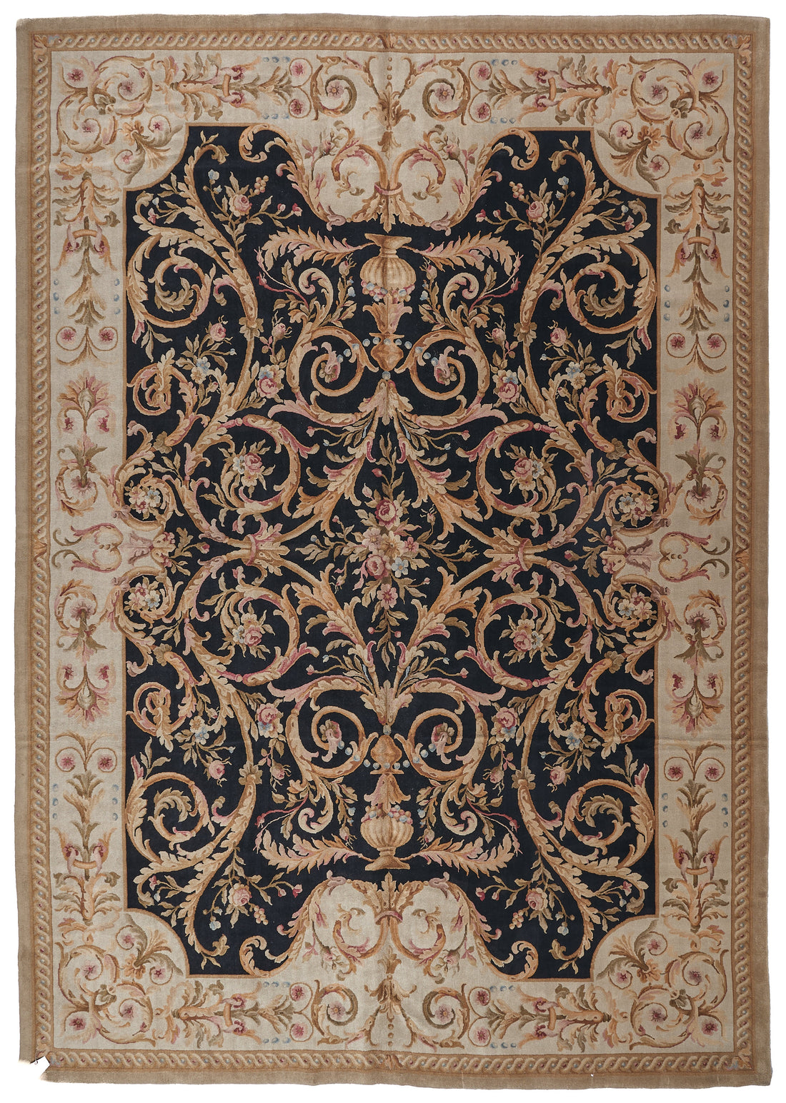 Hand Knotted Savonnerie Carpet 8072