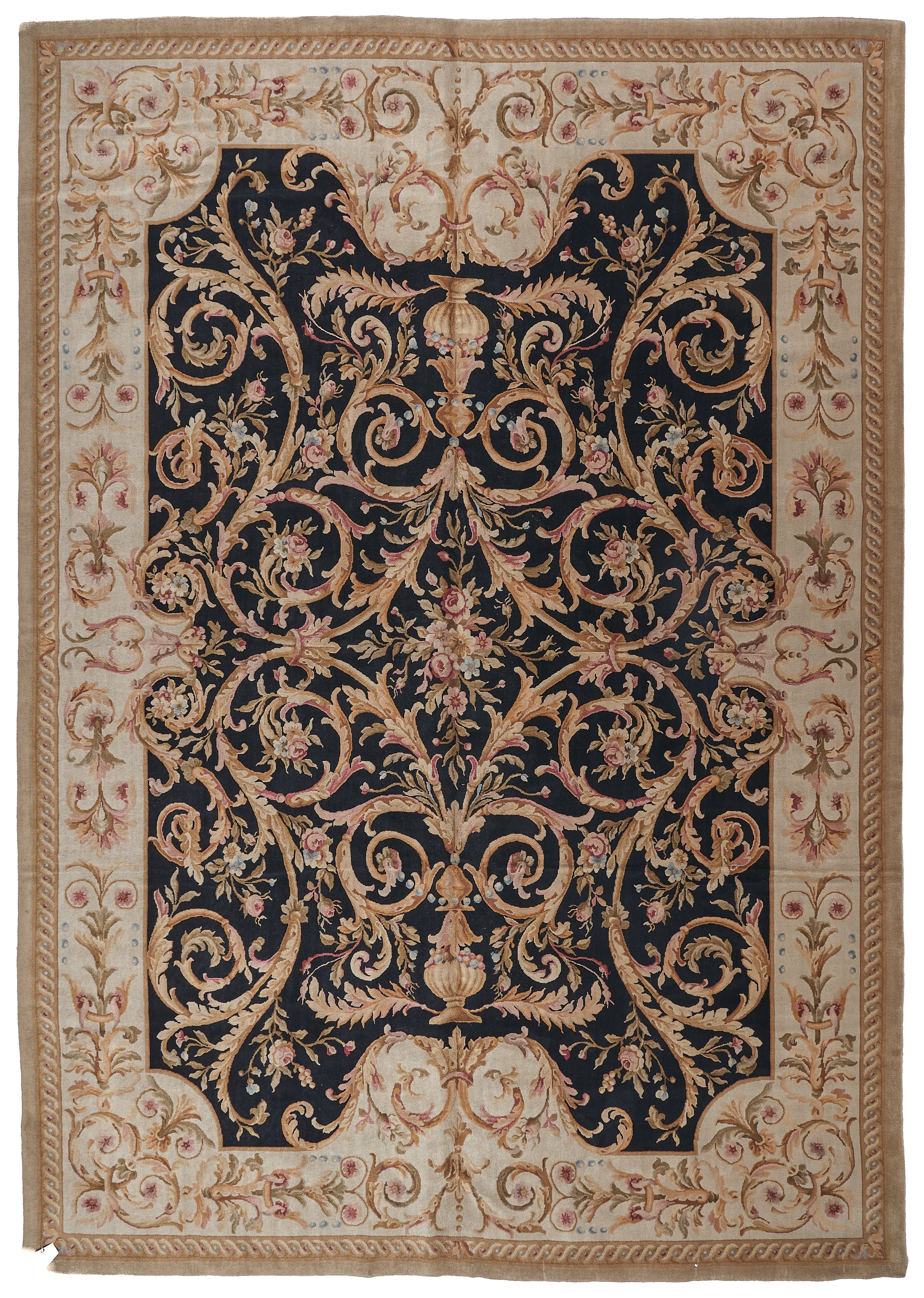 Hand Knotted Savonnerie Carpet 8072
