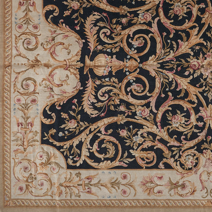 Hand Knotted Savonnerie Carpet 8072