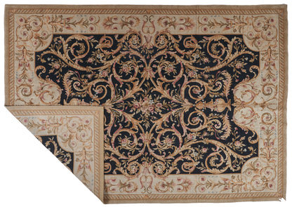 Hand Knotted Savonnerie Carpet 8072