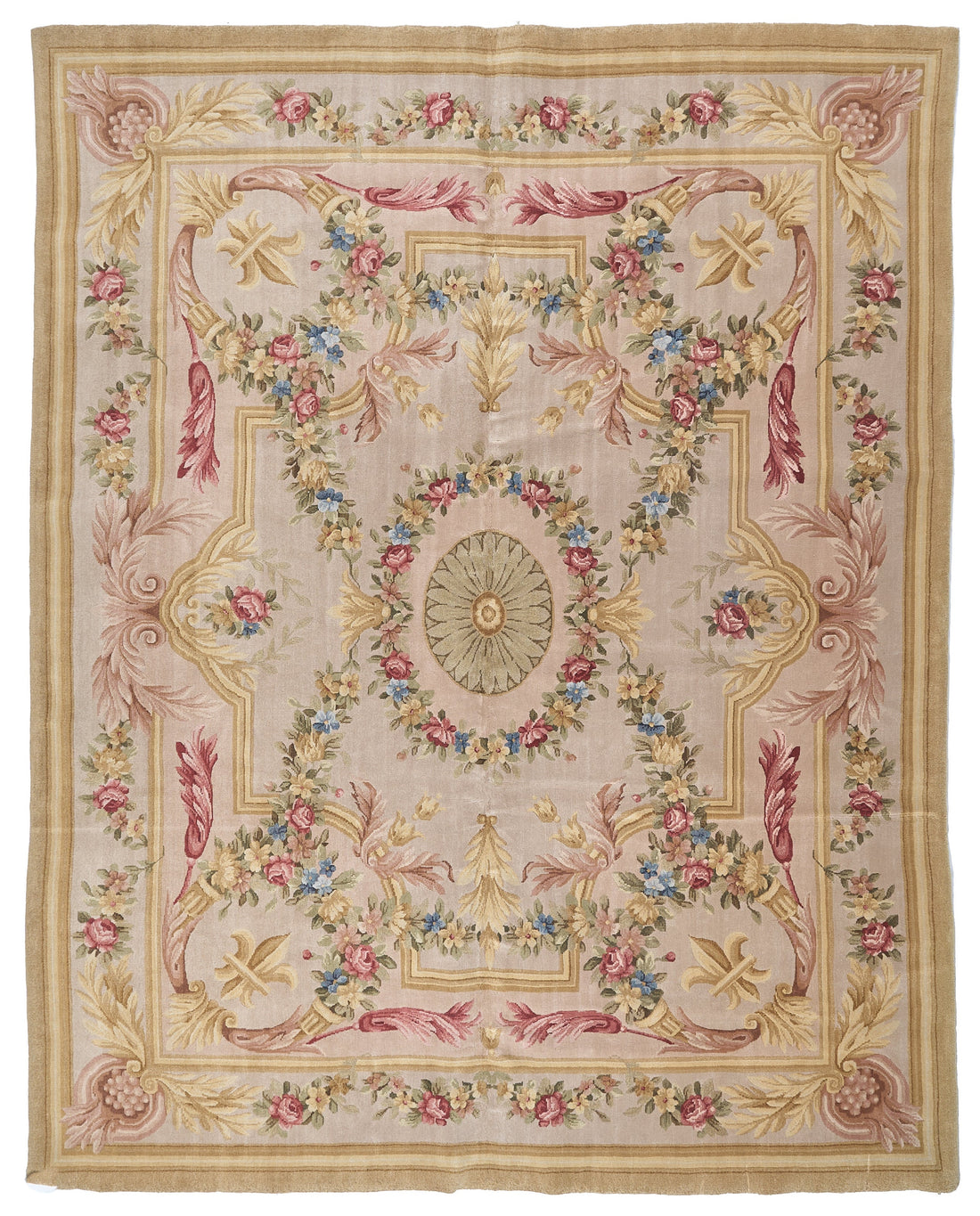Hand Knotted Savonnerie Carpet 8073