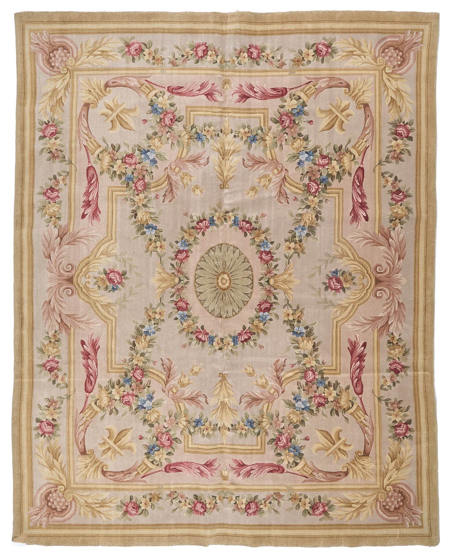 Hand Knotted Savonnerie Carpet 8073