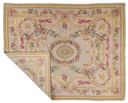 Hand Knotted Savonnerie Carpet 8073