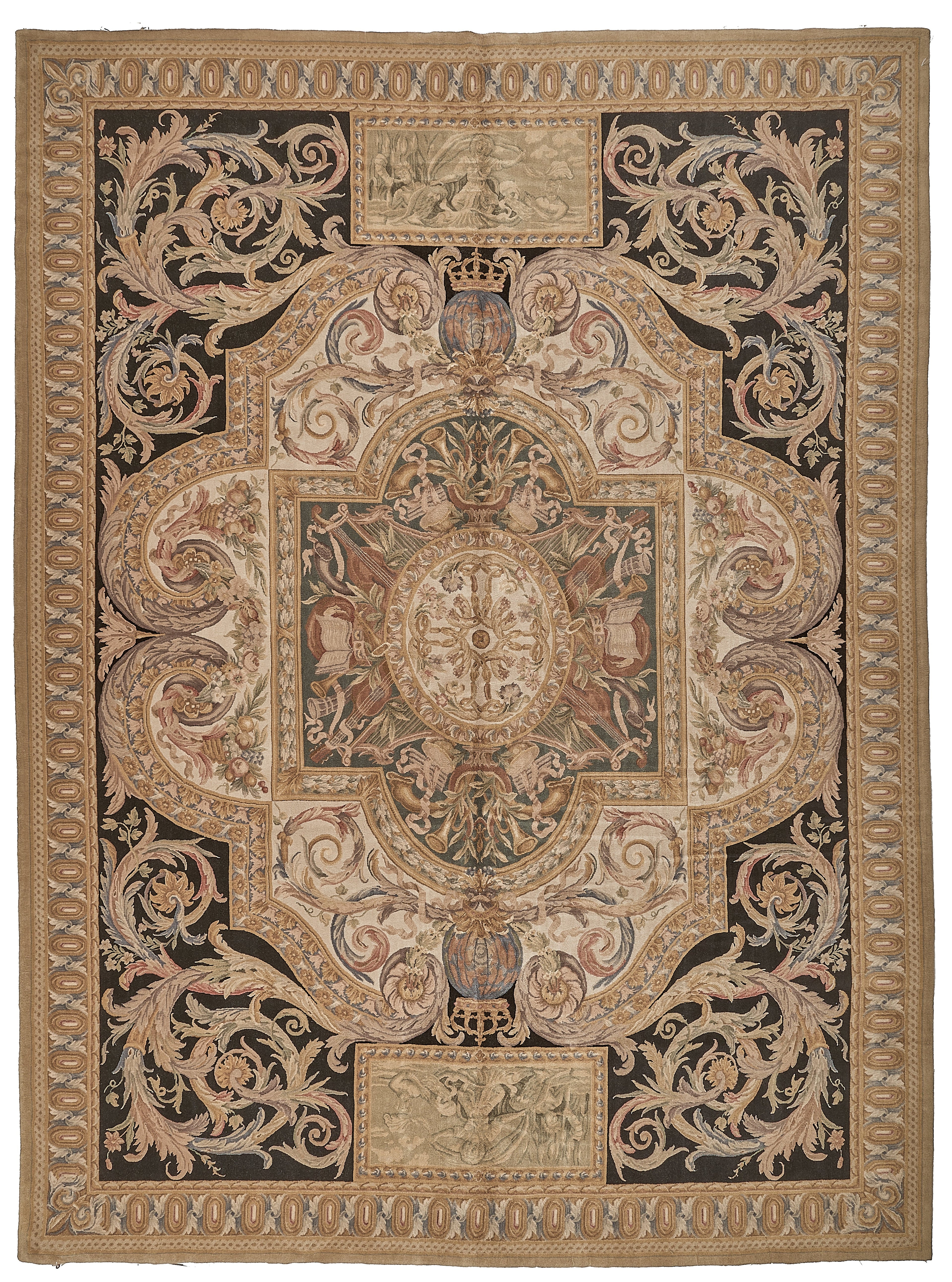 Hand Knotted Savonnerie Carpet 8074
