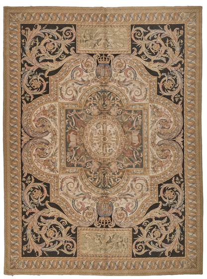 Hand Knotted Savonnerie Carpet 8074