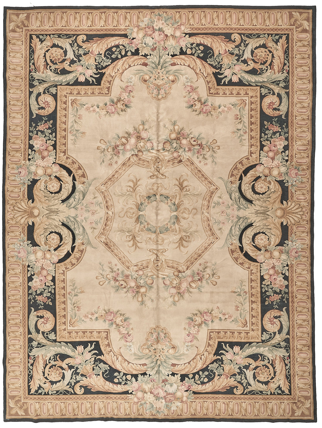 Hand Knotted Savonnerie Carpet 8075