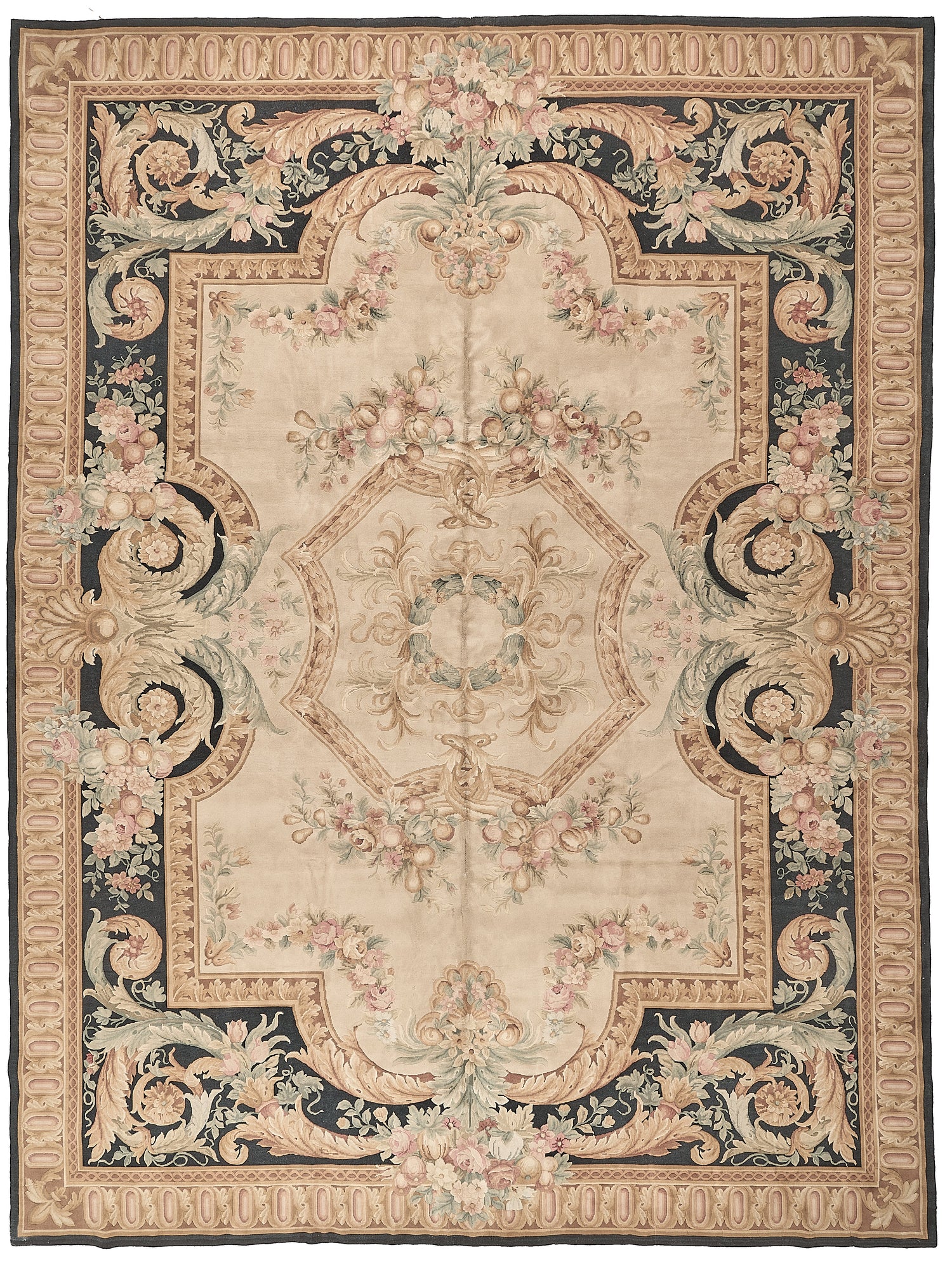 Hand Knotted Savonnerie Carpet 8075