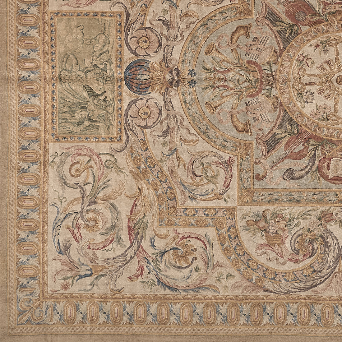 Hand Knotted Savonnerie Carpet 8076