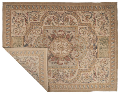 Hand Knotted Savonnerie Carpet 8076