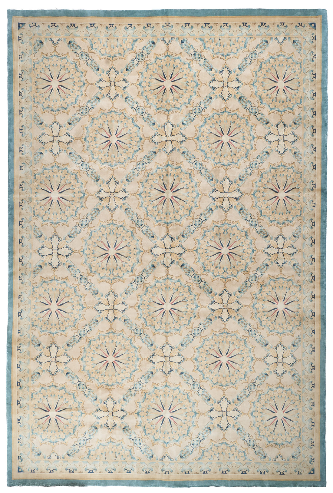Hand Knotted Savonnerie Carpet 8077