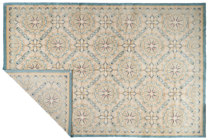 Hand Knotted Savonnerie Carpet 8077