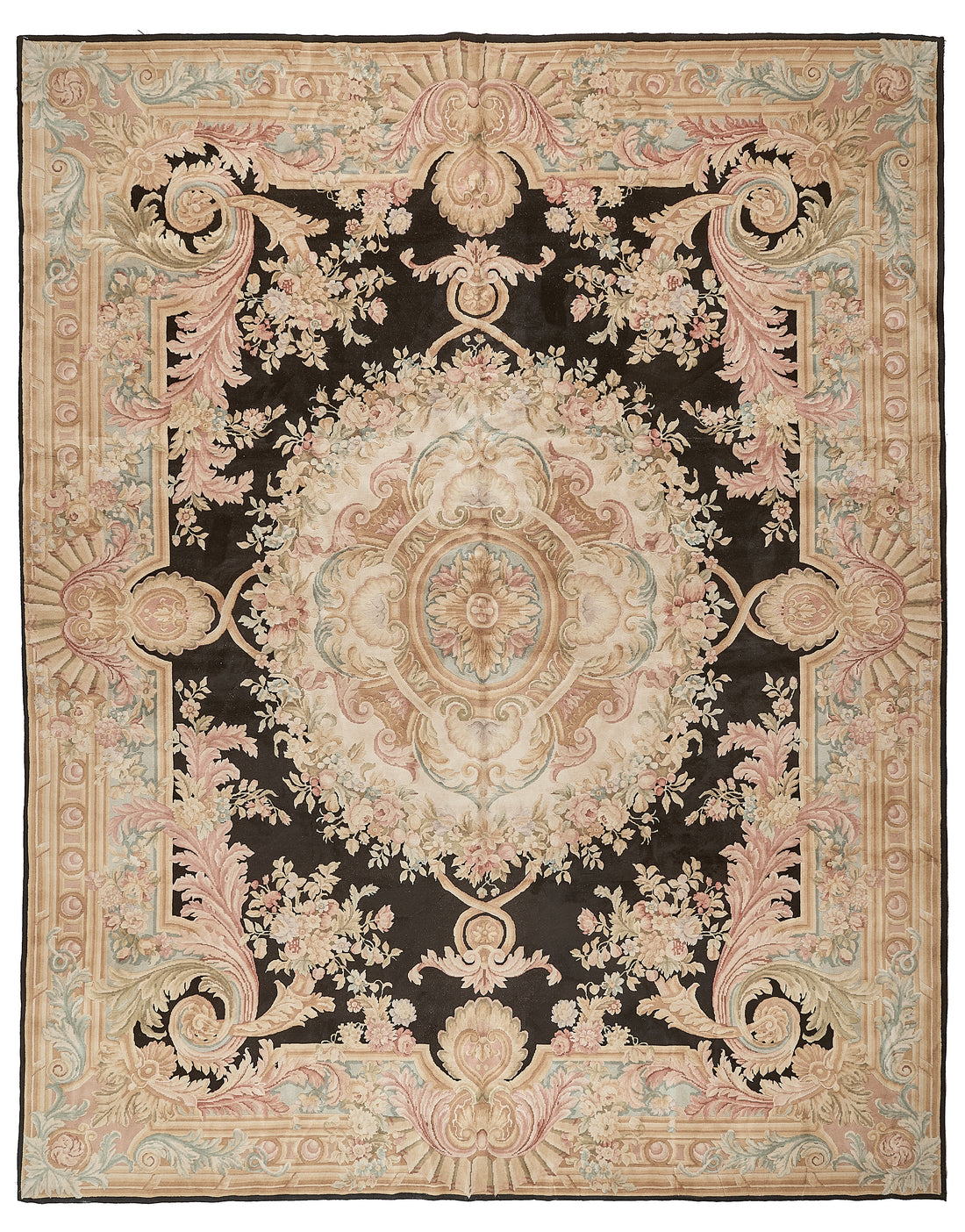 Hand Knotted Savonnerie Carpet 8078