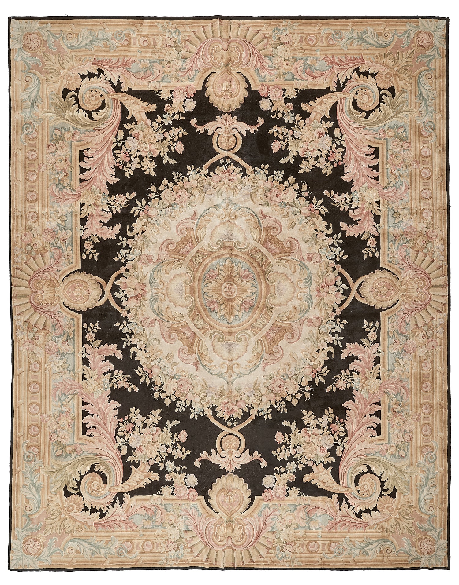 Hand Knotted Savonnerie Carpet 8078