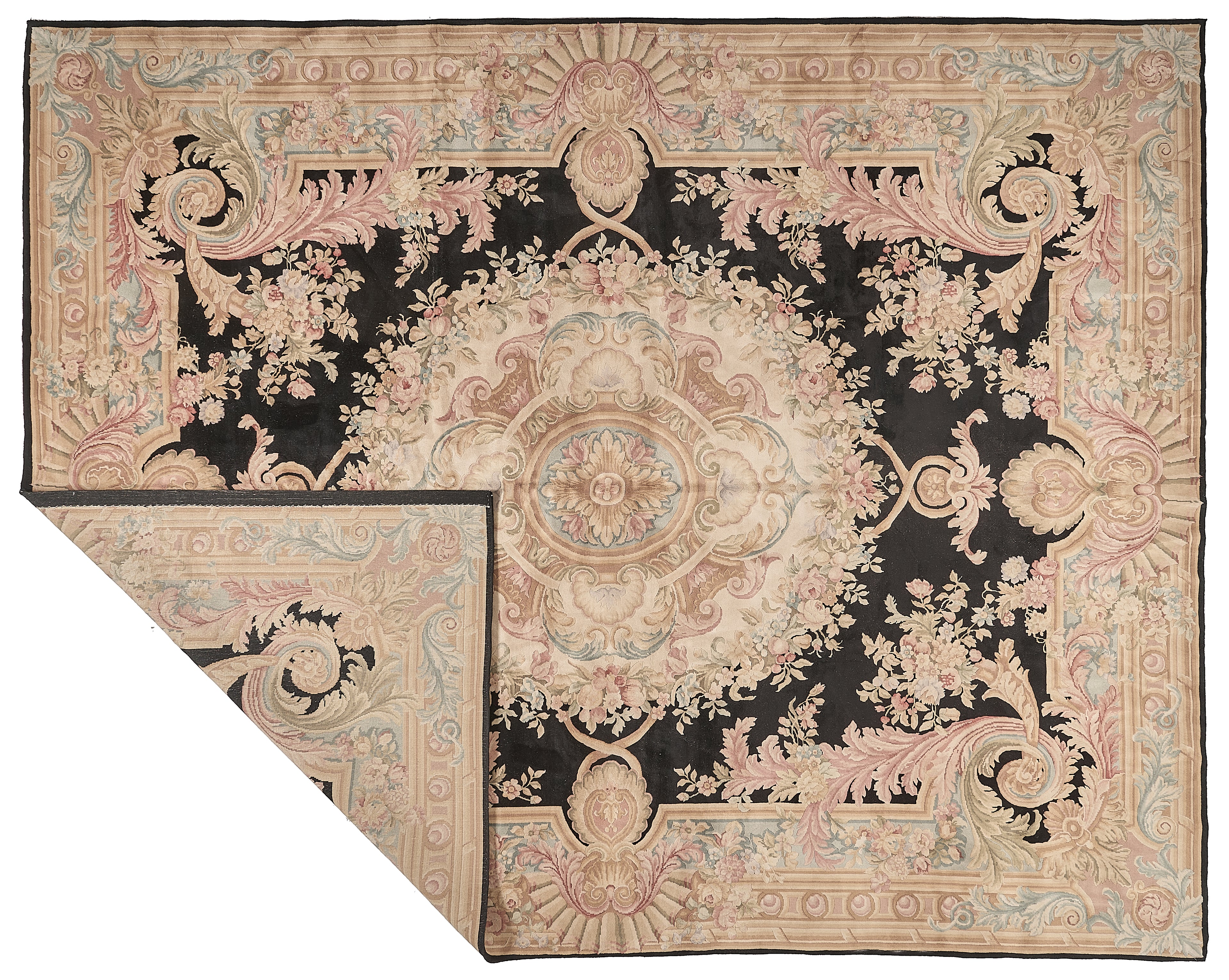 Hand Knotted Savonnerie Carpet 8078