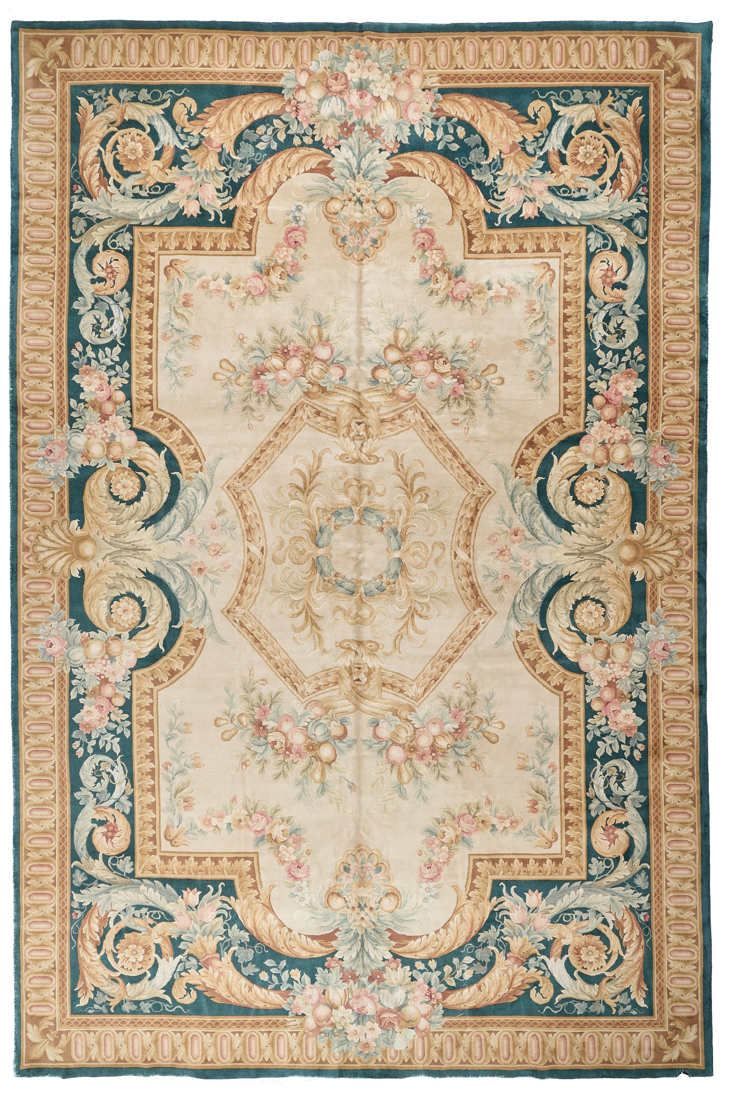 Hand Knotted Savonnerie Carpet 8079