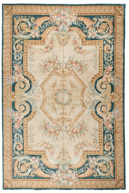 Hand Knotted Savonnerie Carpet 8079