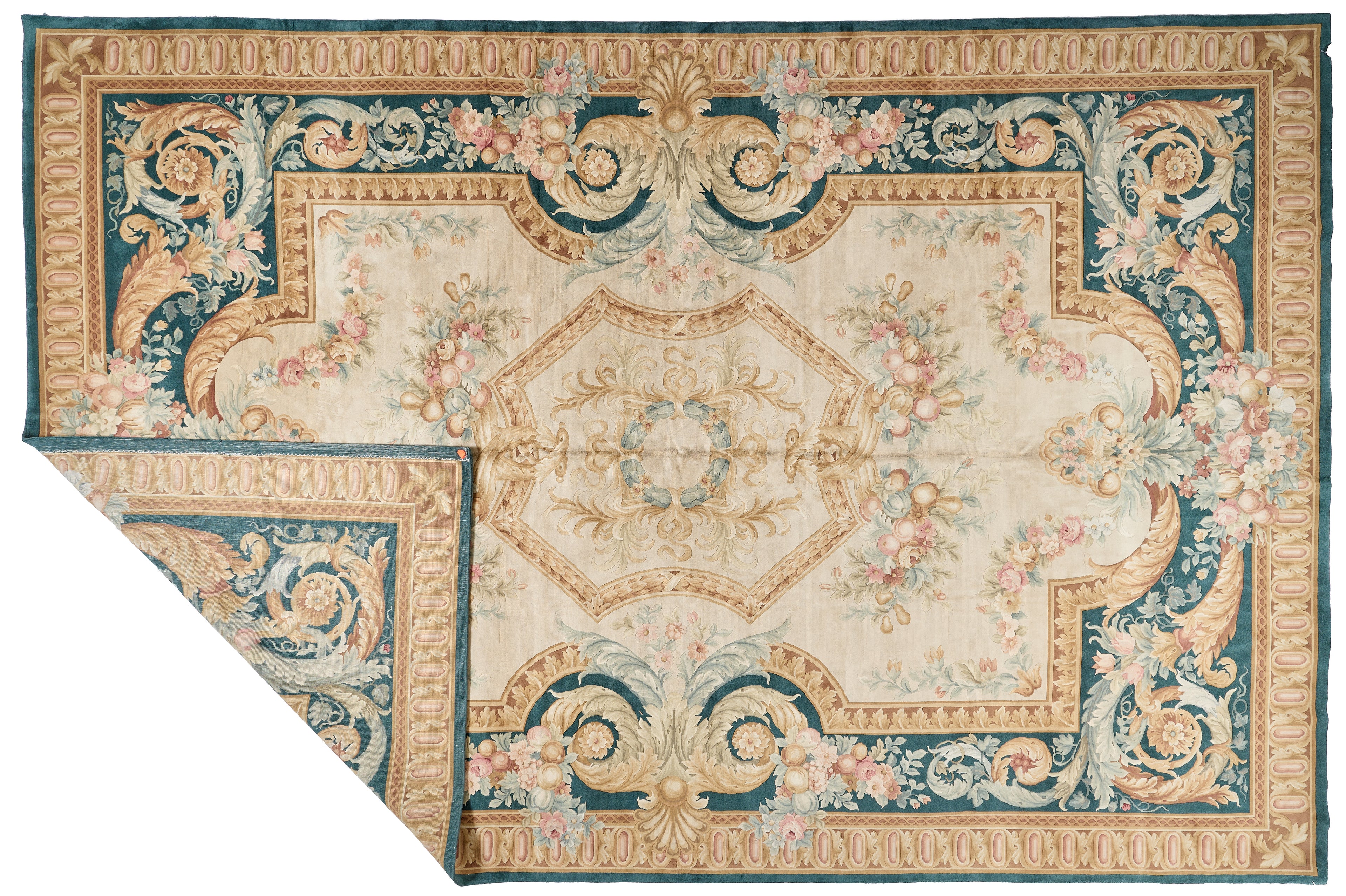 Hand Knotted Savonnerie Carpet 8079