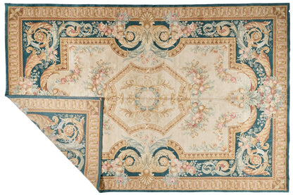 Hand Knotted Savonnerie Carpet 8079
