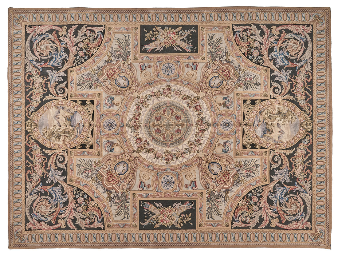 Hand Knotted Savonnerie Carpet 8080