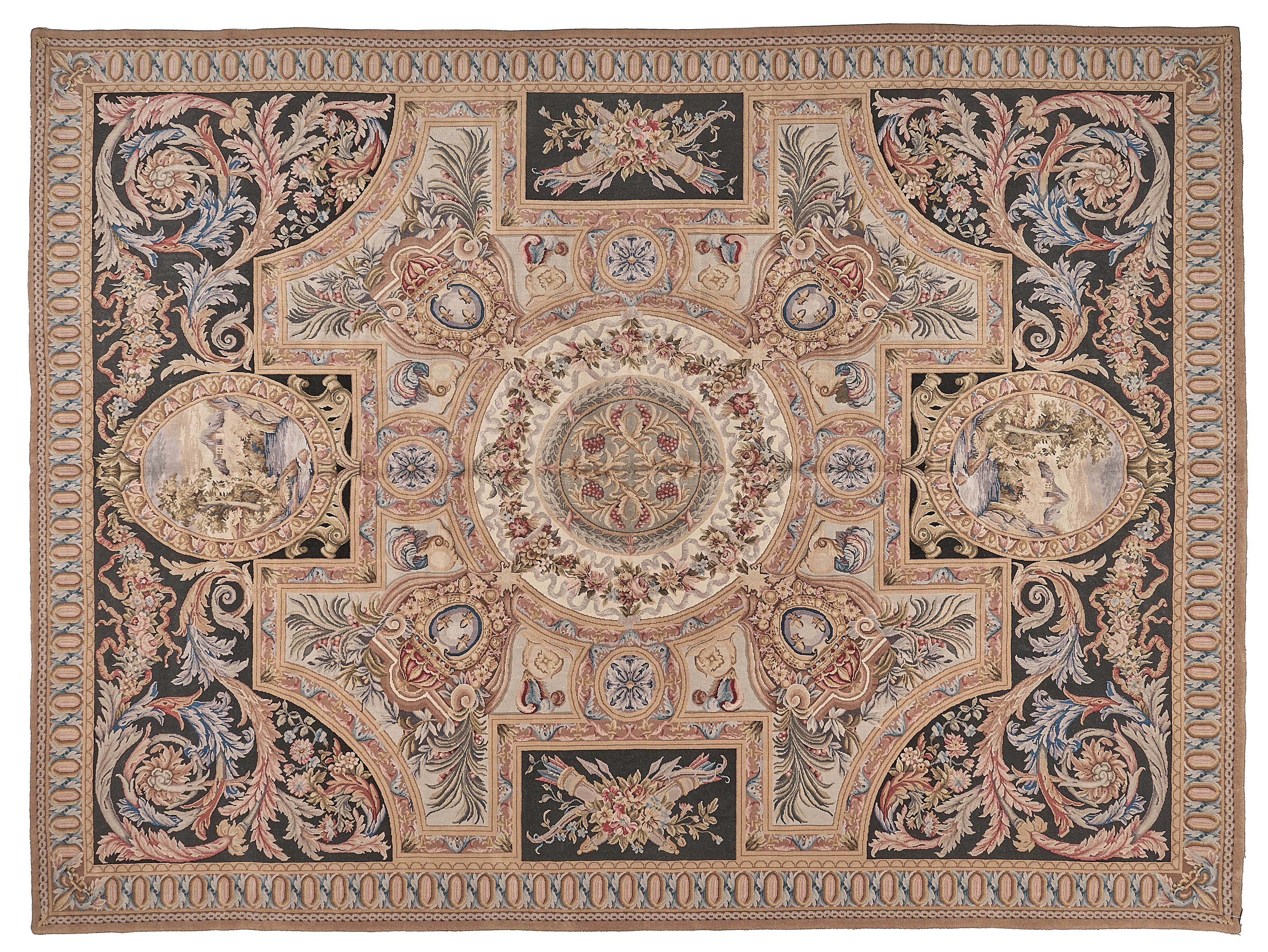 Hand Knotted Savonnerie Carpet 8080