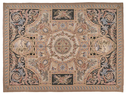 Hand Knotted Savonnerie Carpet 8080