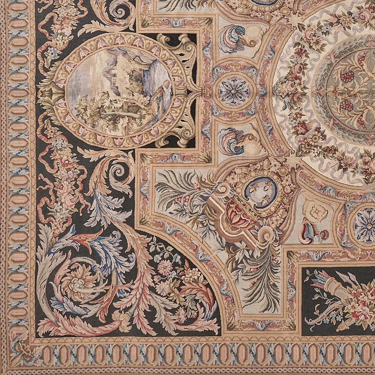 Hand Knotted Savonnerie Carpet 8080