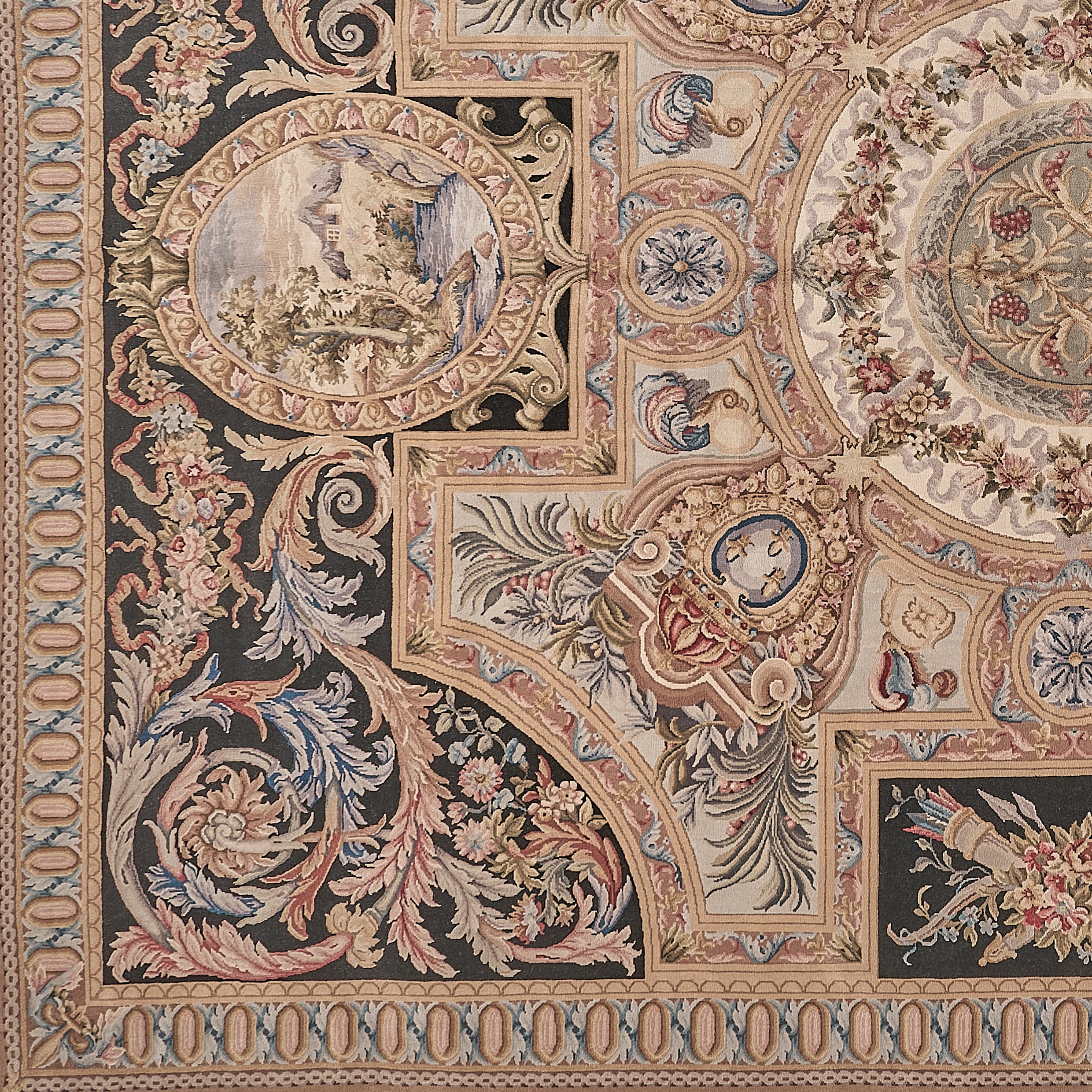 Hand Knotted Savonnerie Carpet 8080