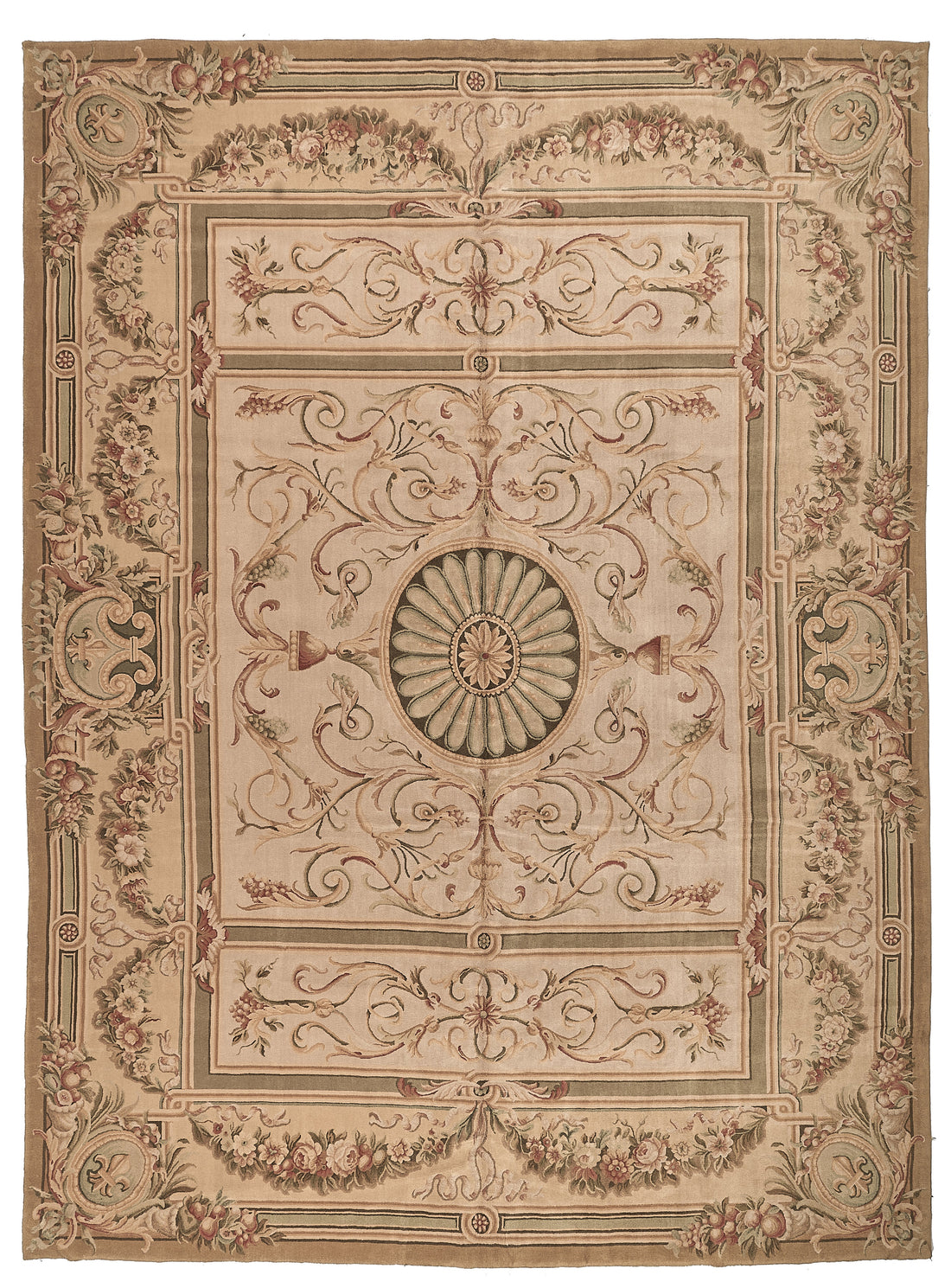 Hand Knotted Savonnerie Carpet 8081