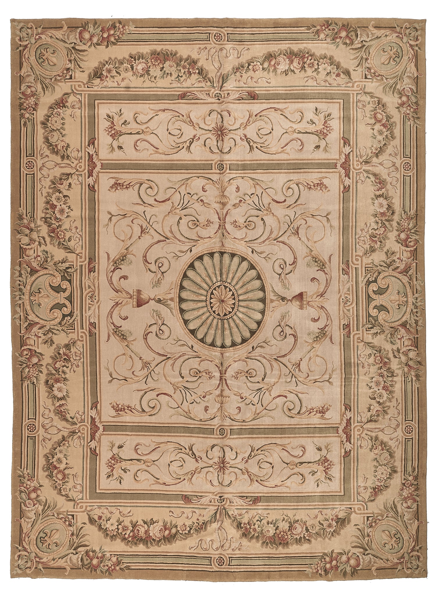 Hand Knotted Savonnerie Carpet 8081