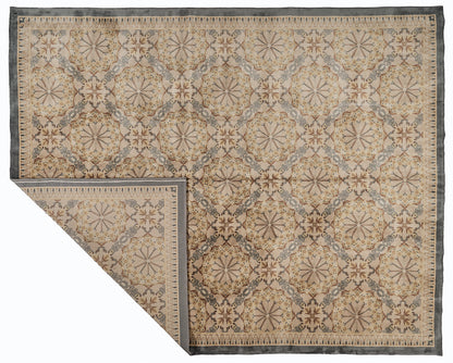 Hand Knotted Savonnerie Carpet 8082