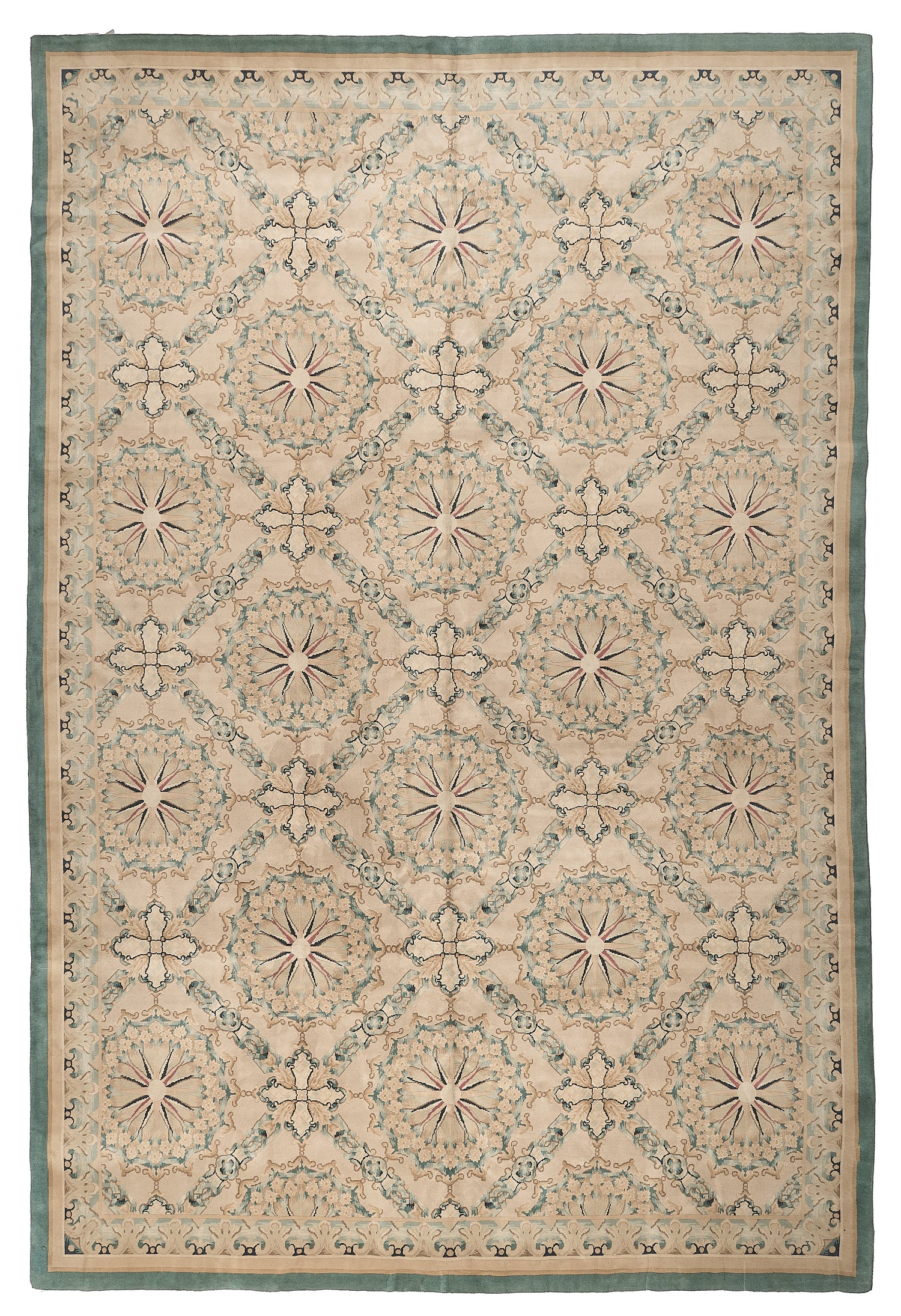Hand Knotted Savonnerie Carpet 8083