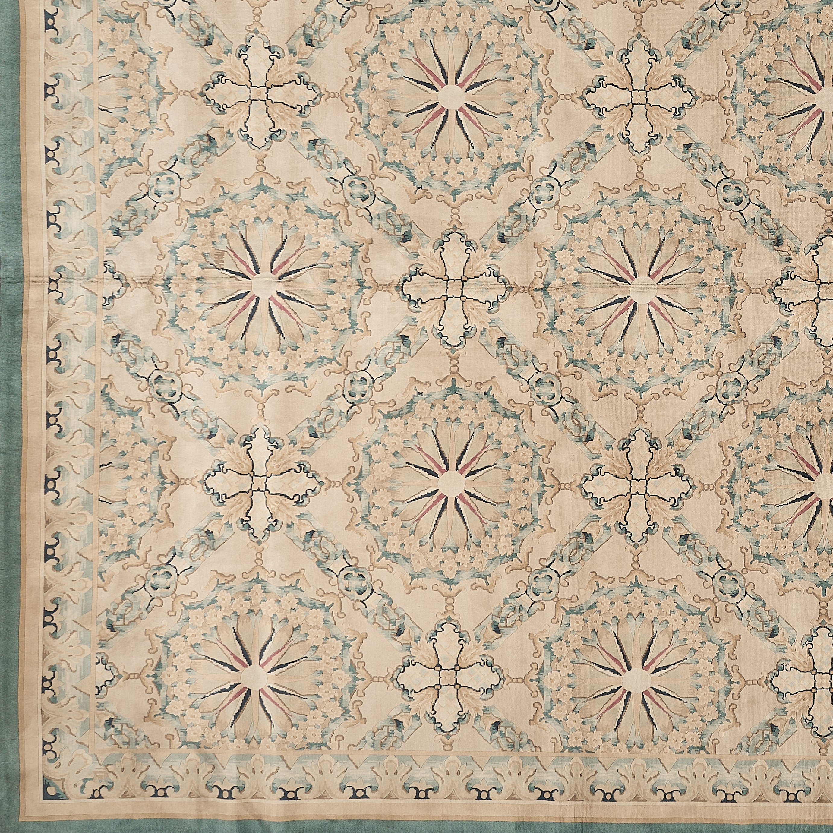 Hand Knotted Savonnerie Carpet 8083