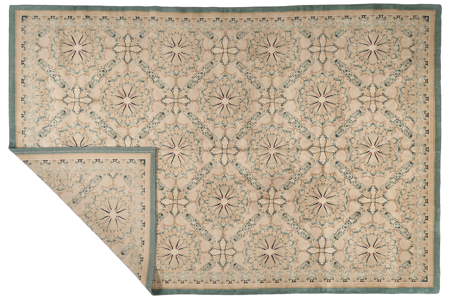 Hand Knotted Savonnerie Carpet 8083