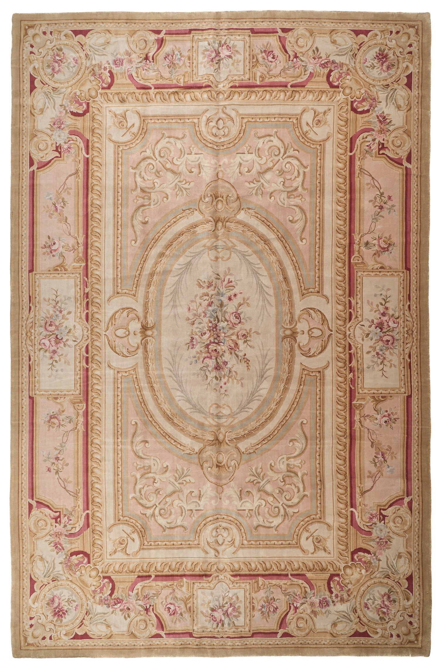 Hand Knotted Savonnerie Carpet 8085