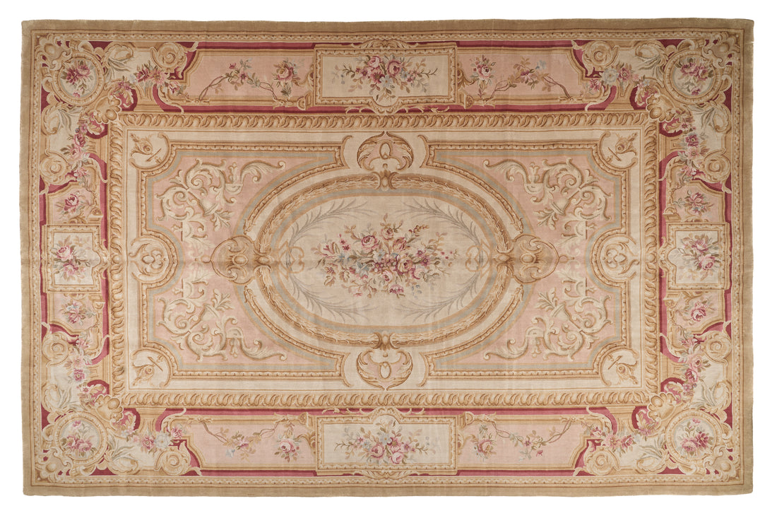 Hand Knotted Savonnerie Carpet 8085