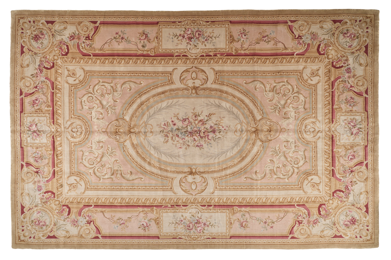 Hand Knotted Savonnerie Carpet 8085