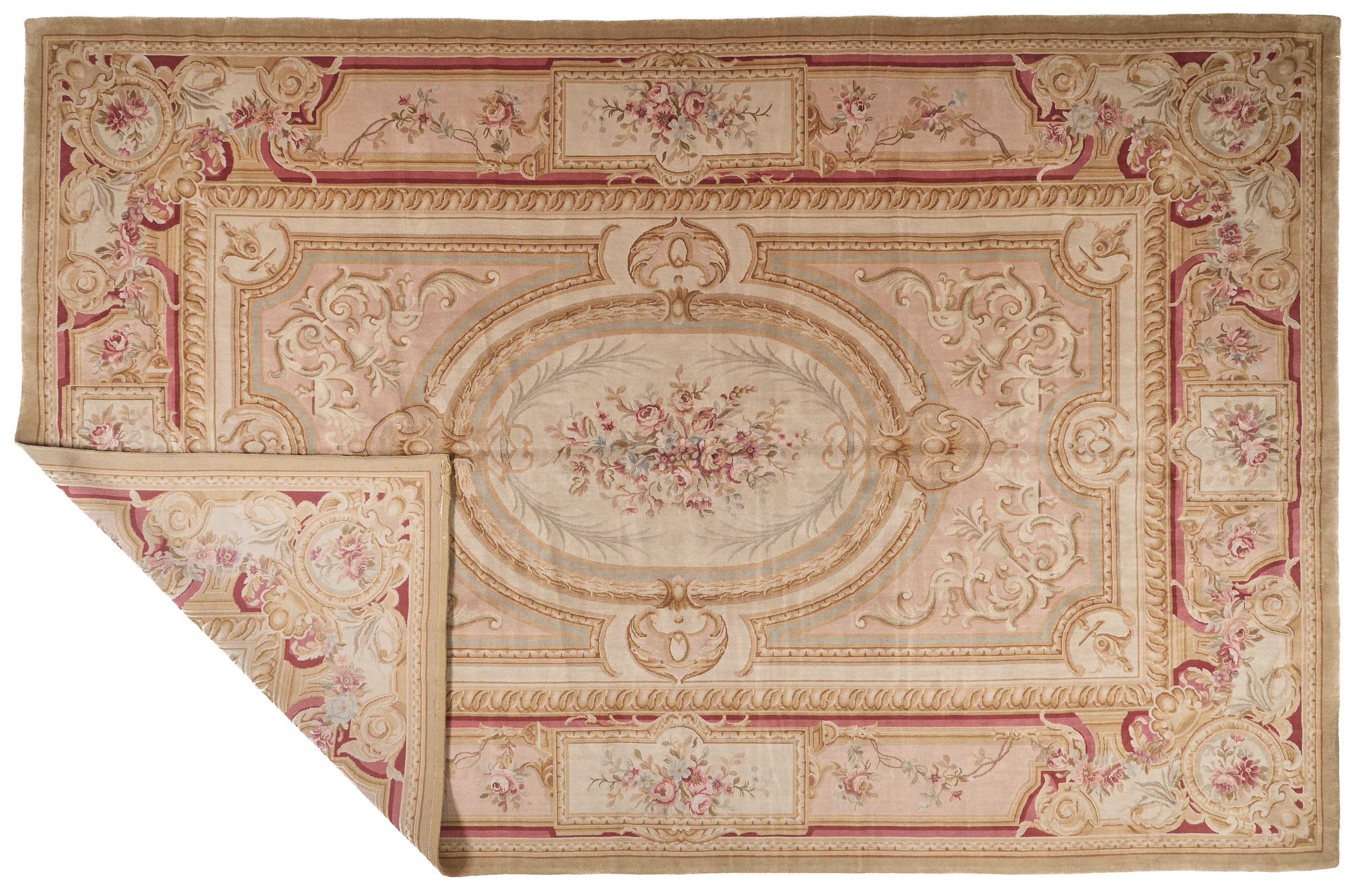 Hand Knotted Savonnerie Carpet 8085