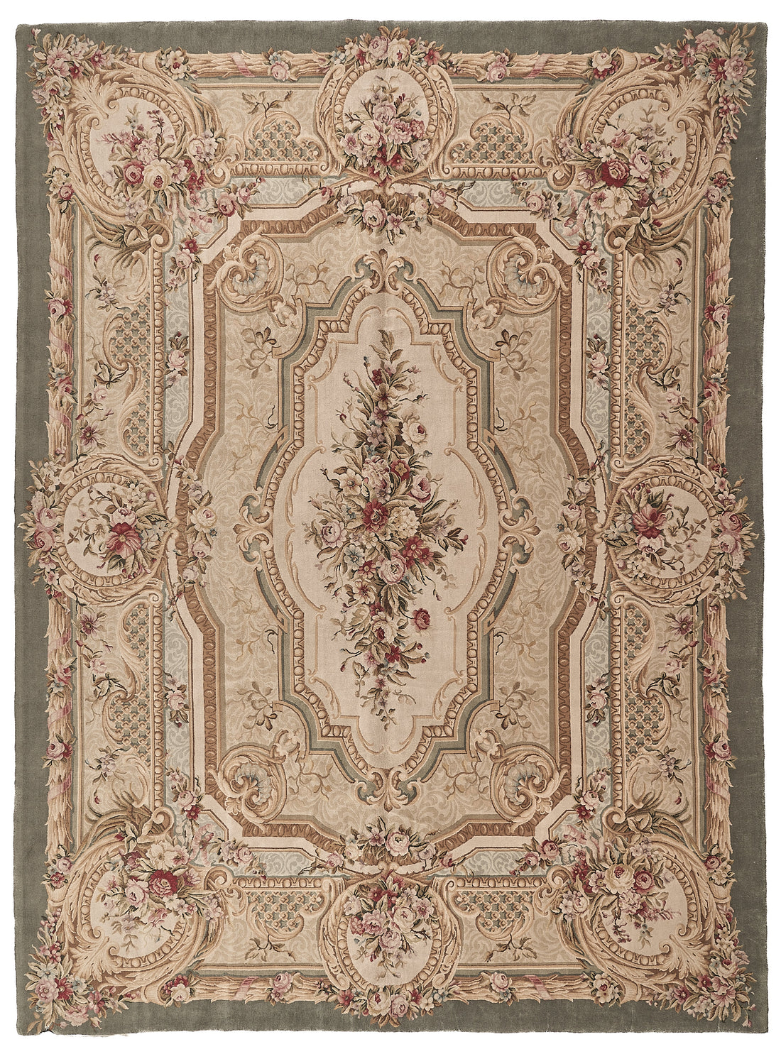 Hand Knotted Savonnerie Carpet 8086