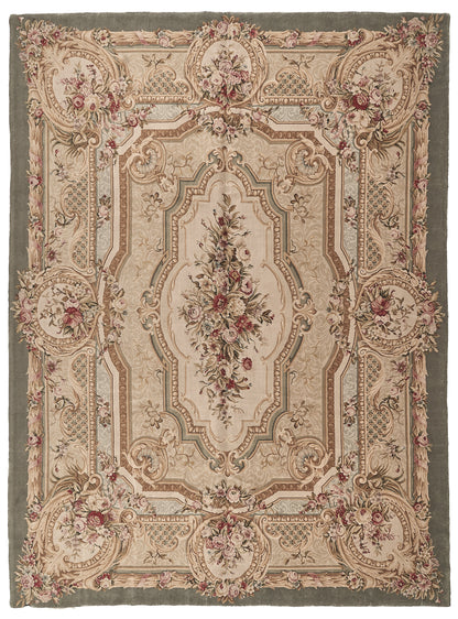 Hand Knotted Savonnerie Carpet 8086