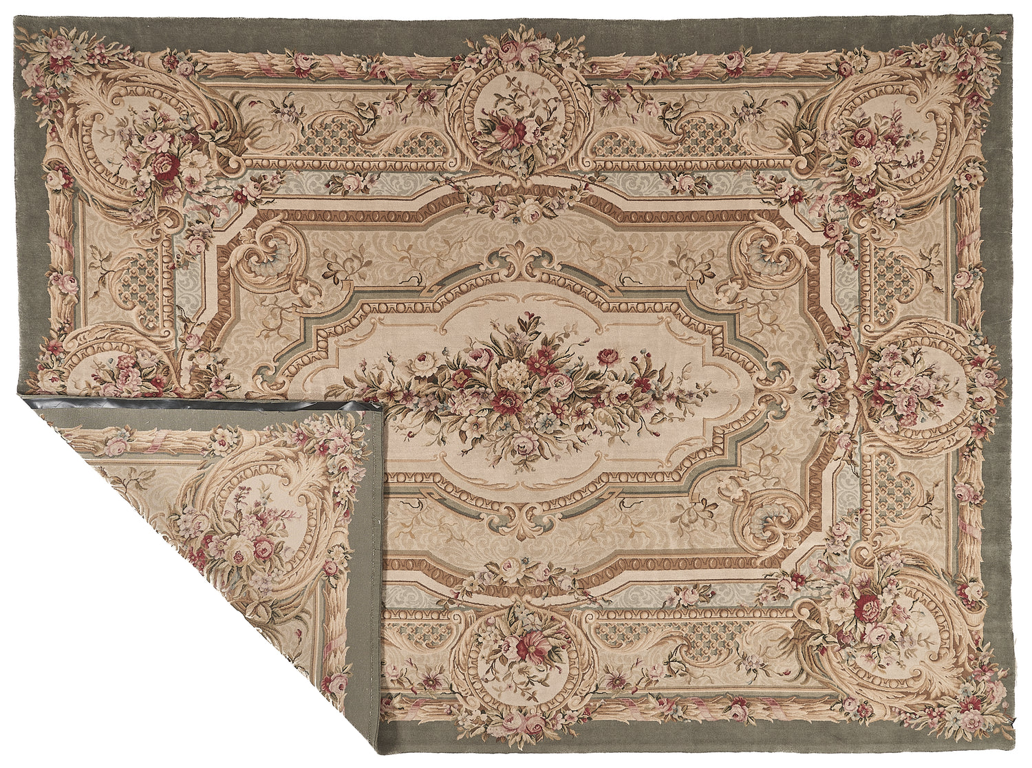Hand Knotted Savonnerie Carpet 8086