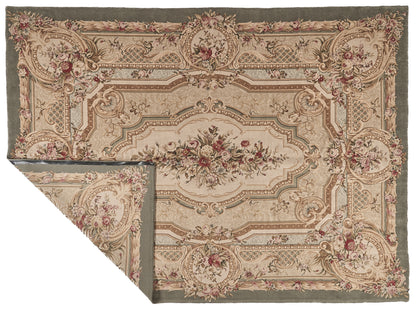 Hand Knotted Savonnerie Carpet 8086