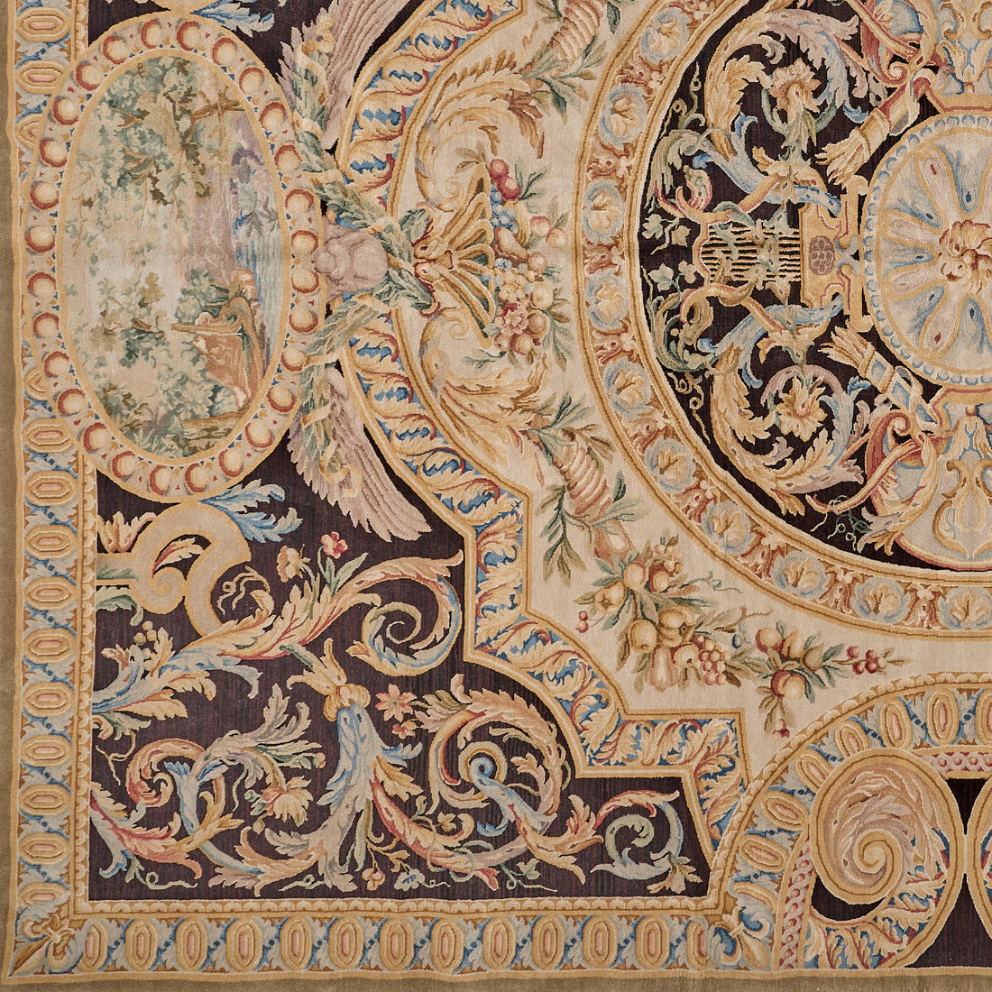 Hand Knotted Savonnerie Carpet 8087