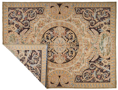 Hand Knotted Savonnerie Carpet 8087