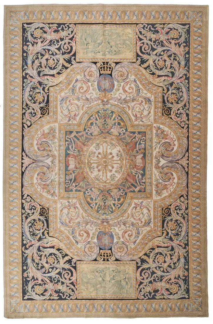 Hand Knotted Savonnerie Carpet 8088