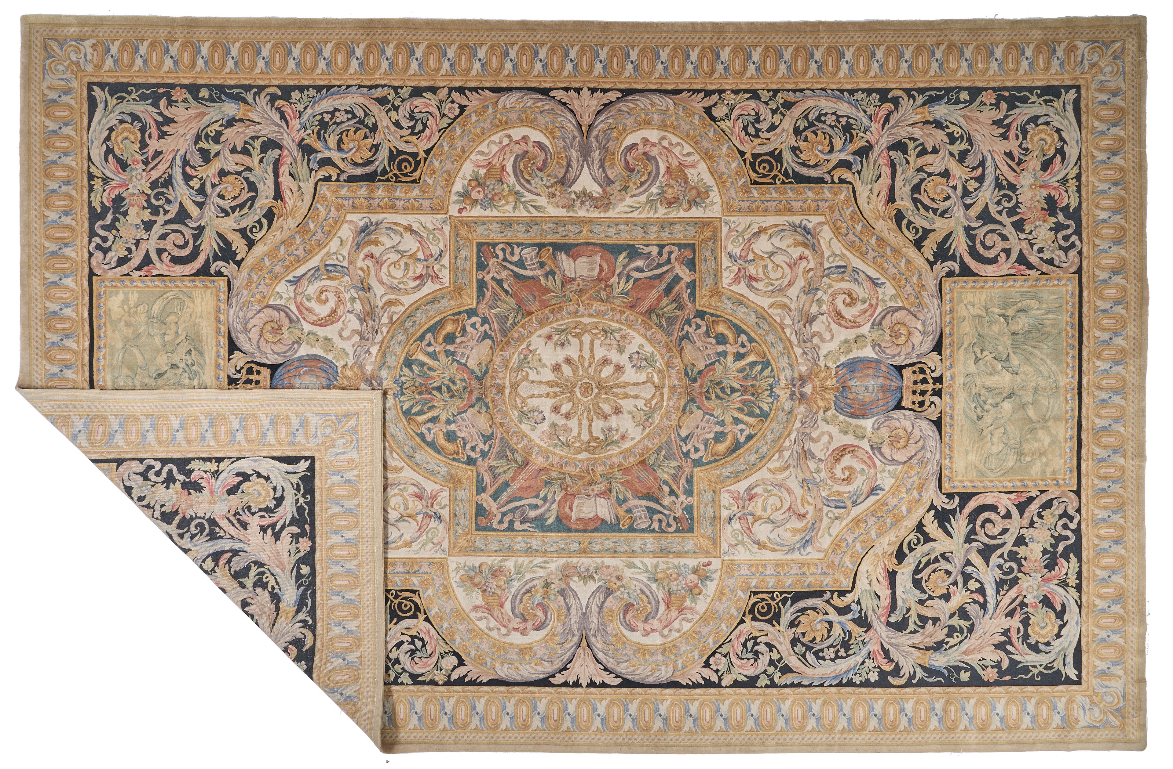 Hand Knotted Savonnerie Carpet 8088