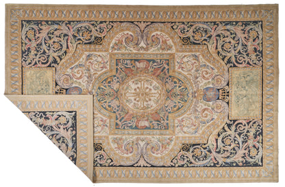 Hand Knotted Savonnerie Carpet 8088