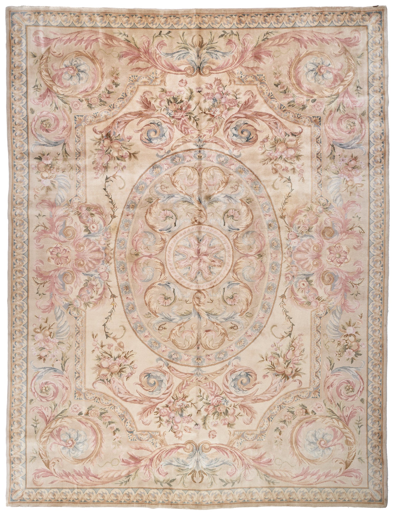 Hand Knotted Savonnerie Carpet 8089