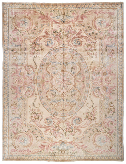 Hand Knotted Savonnerie Carpet 8089