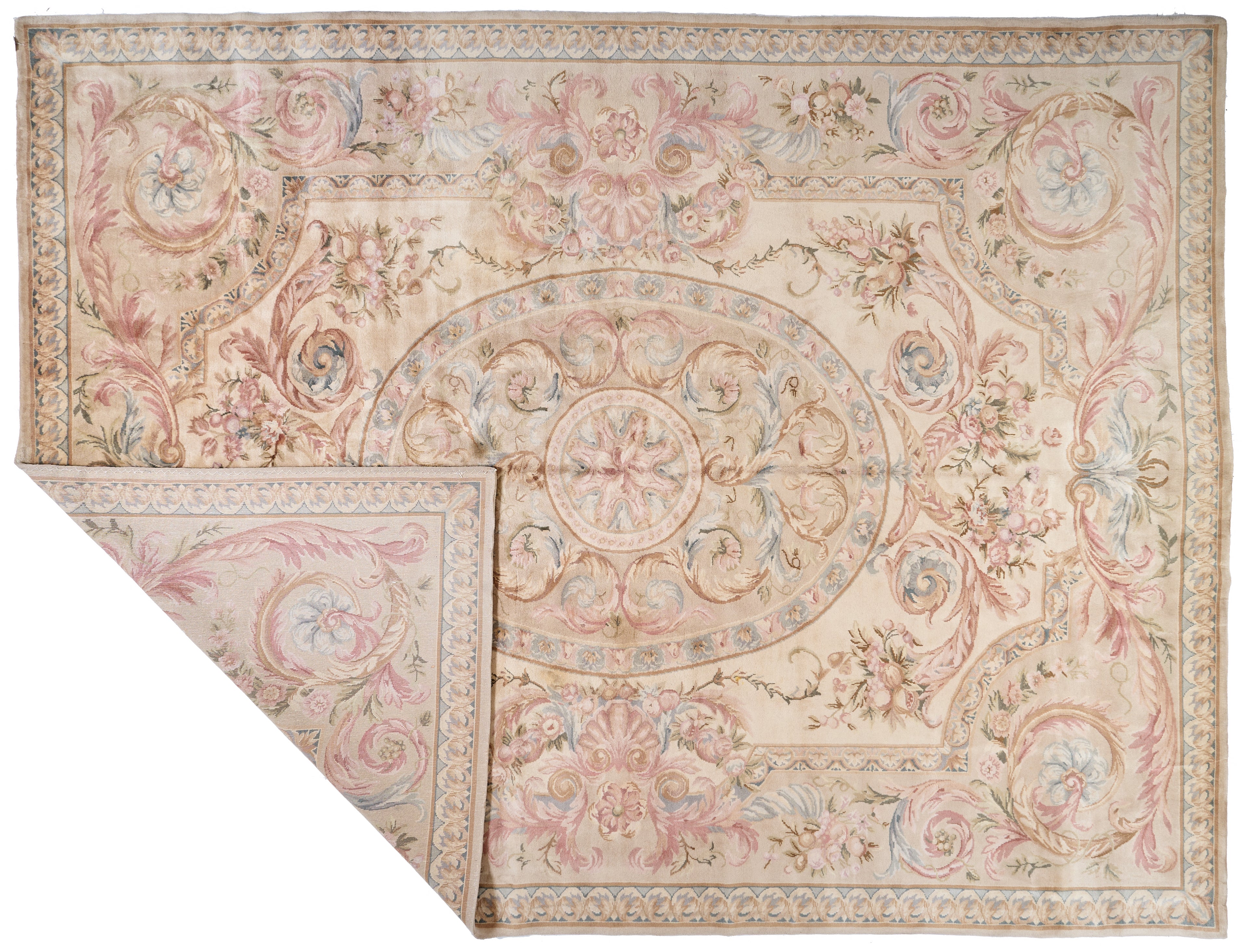 Hand Knotted Savonnerie Carpet 8089