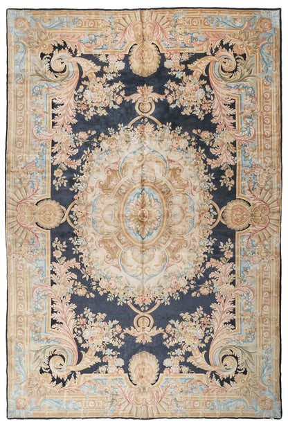 Hand Knotted Savonnerie Carpet 8092